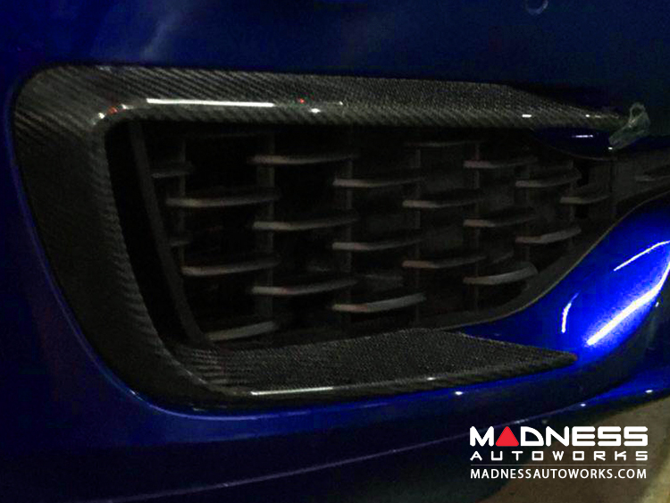 Maserati Levante S Sport Utility Front Bumper Canards - Carbon Fiber